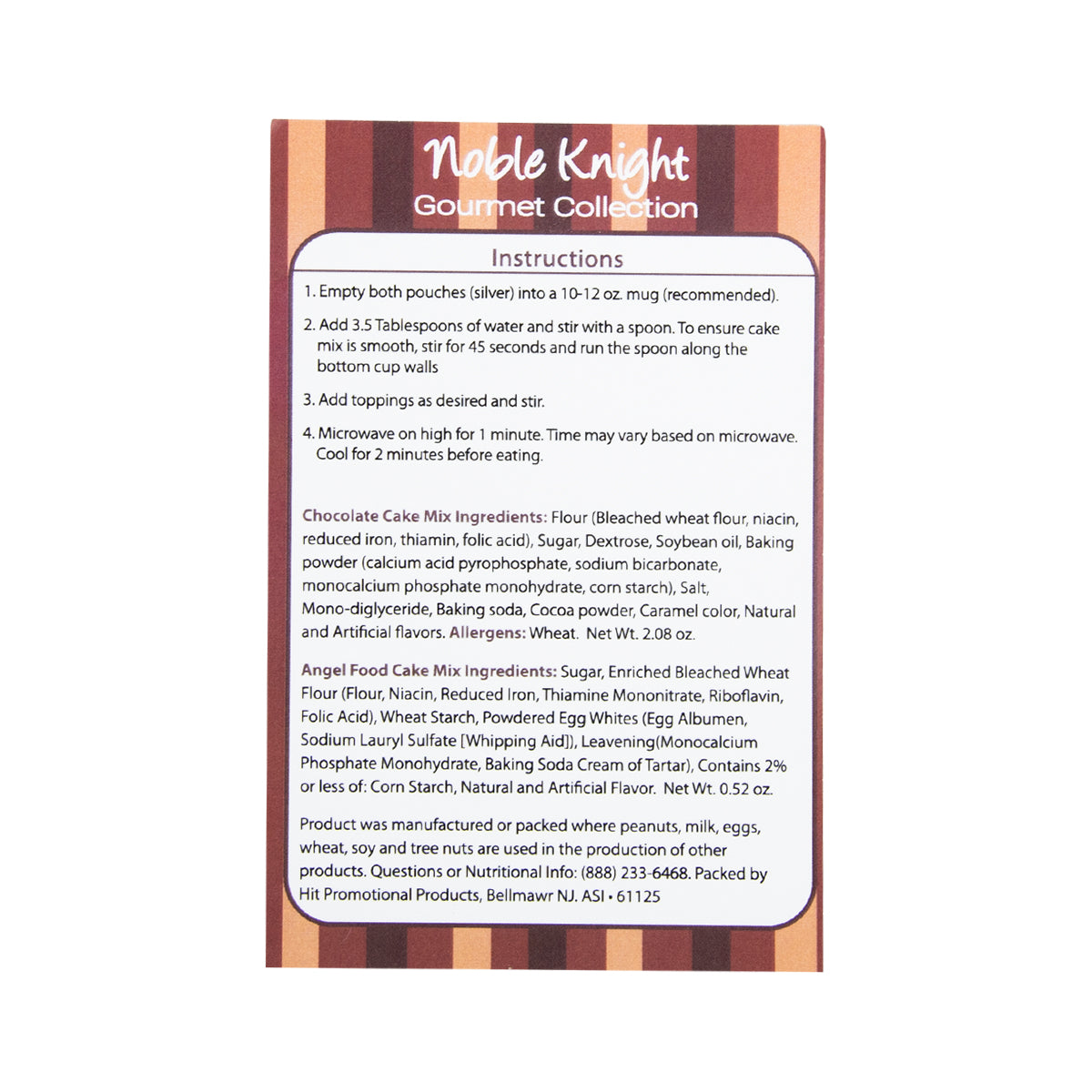 Cake Mix, Single Serve - Single Serve Cake Mix