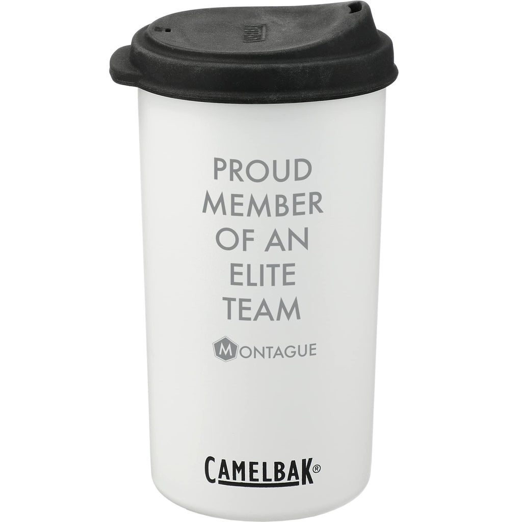 CamelBak MultiBev Bottle with Detachable Cup, 22 oz Full Color - White - Front 2