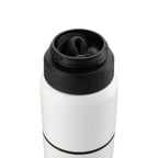 CamelBak MultiBev Bottle with Detachable Cup, 22 oz Full Color - White - Left Angle 2