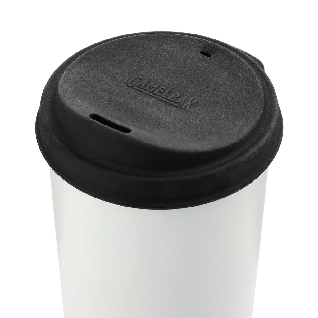 CamelBak MultiBev Bottle with Detachable Cup, 22 oz Full Color - White - Left Angle 5