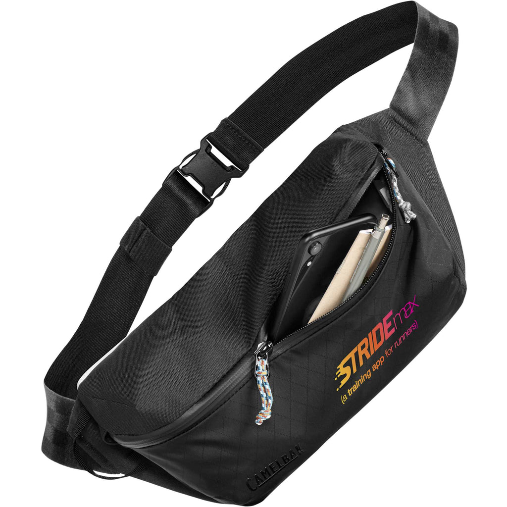 CamelBak Pivot Belt Sling in Recycled Polyester Embroidery - Black - Front