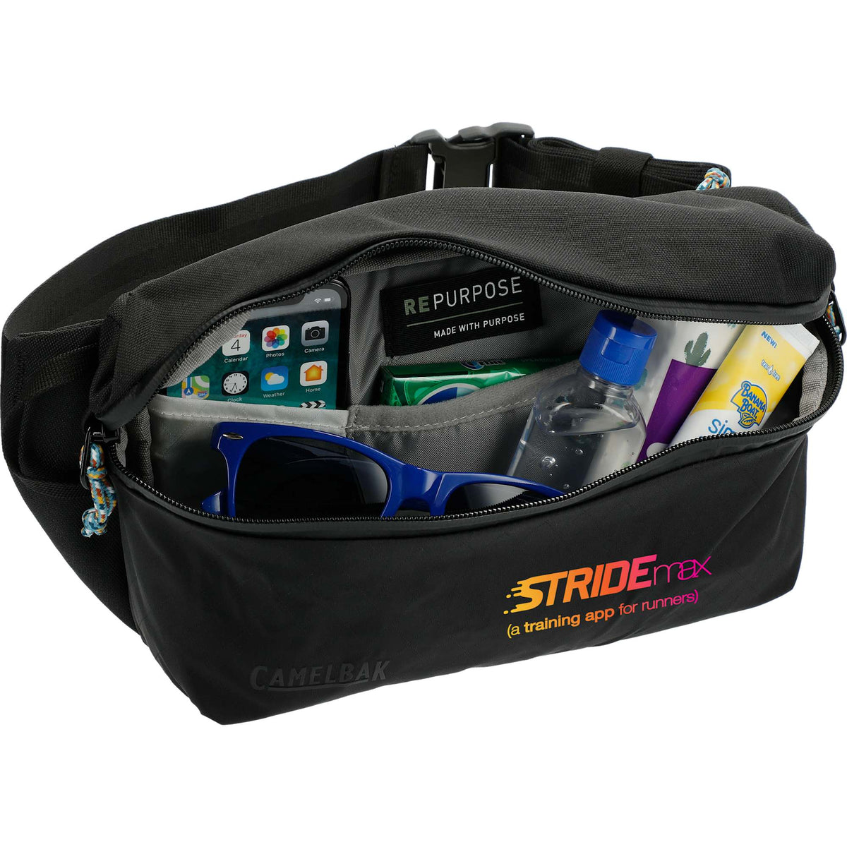 CamelBak Pivot Belt Sling in Recycled Polyester Embroidery - Black - Photo 3