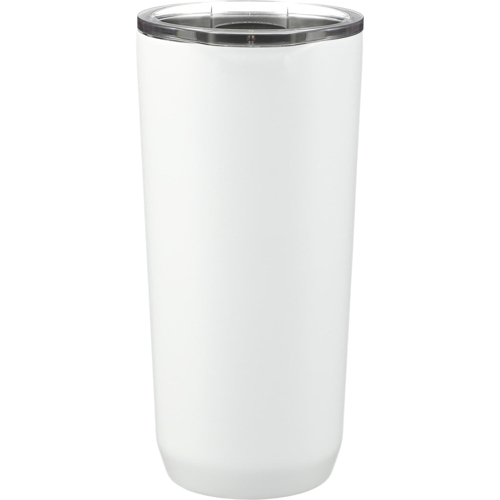 CamelBak Tapered Tumbler with Tri-Mode Lid, 20 oz Full Color - White - Back