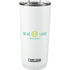 CamelBak Tapered Tumbler with Tri-Mode Lid, 20 oz Full Color - White - Front