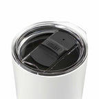 CamelBak Tapered Tumbler with Tri-Mode Lid, 20 oz Full Color - White - Left Angle