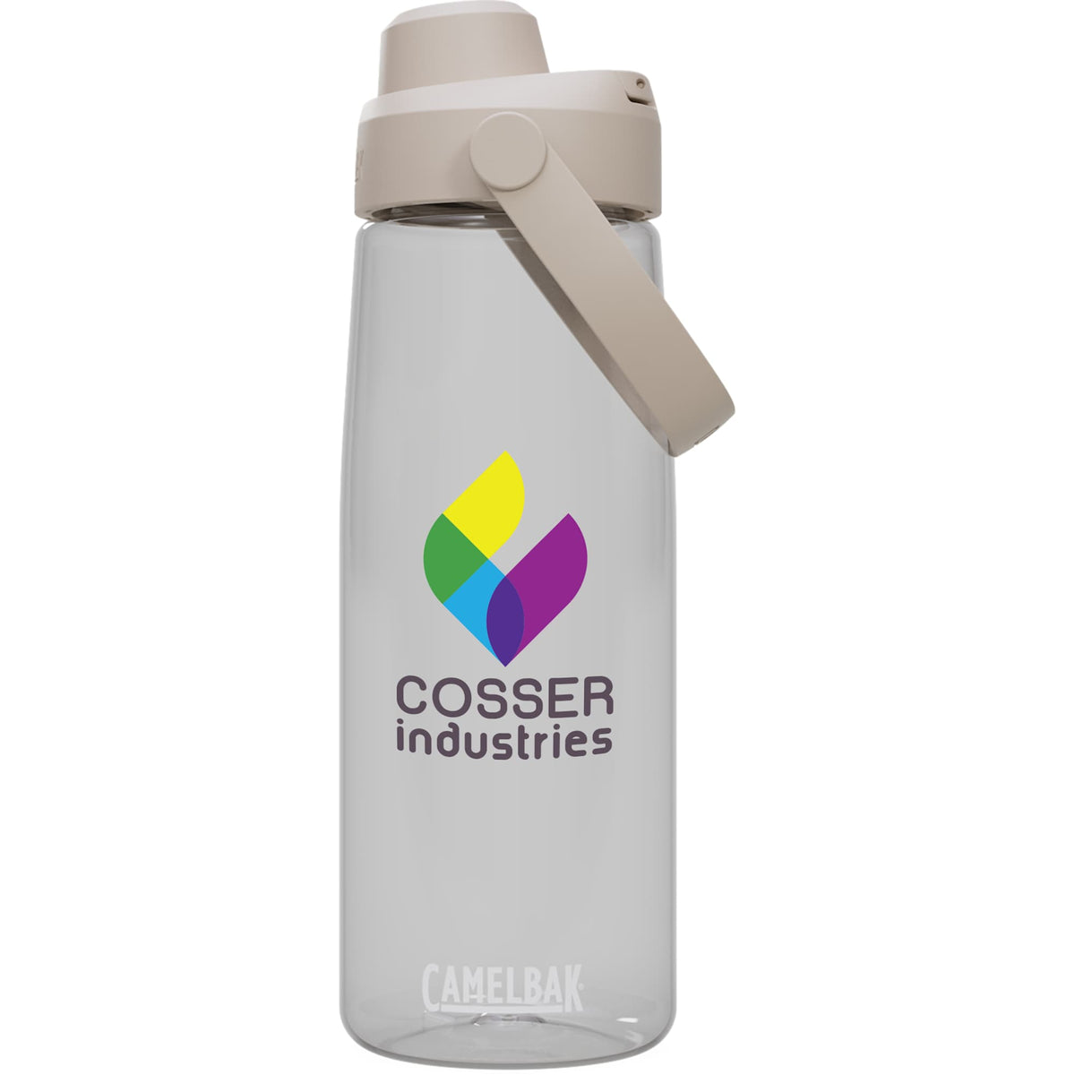 CamelBak Thrive Chug Bottle, 25 oz Full Color - Clear - Front