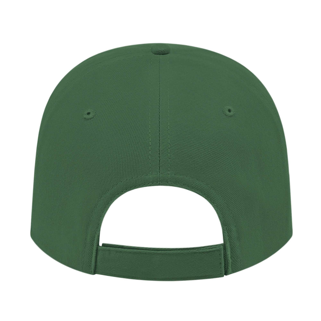 Cap America Low Profile Brushed Twill Cap Embroidery - Forest - Back
