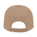 Cap America Low Profile Brushed Twill Cap Embroidery - Khaki - Back