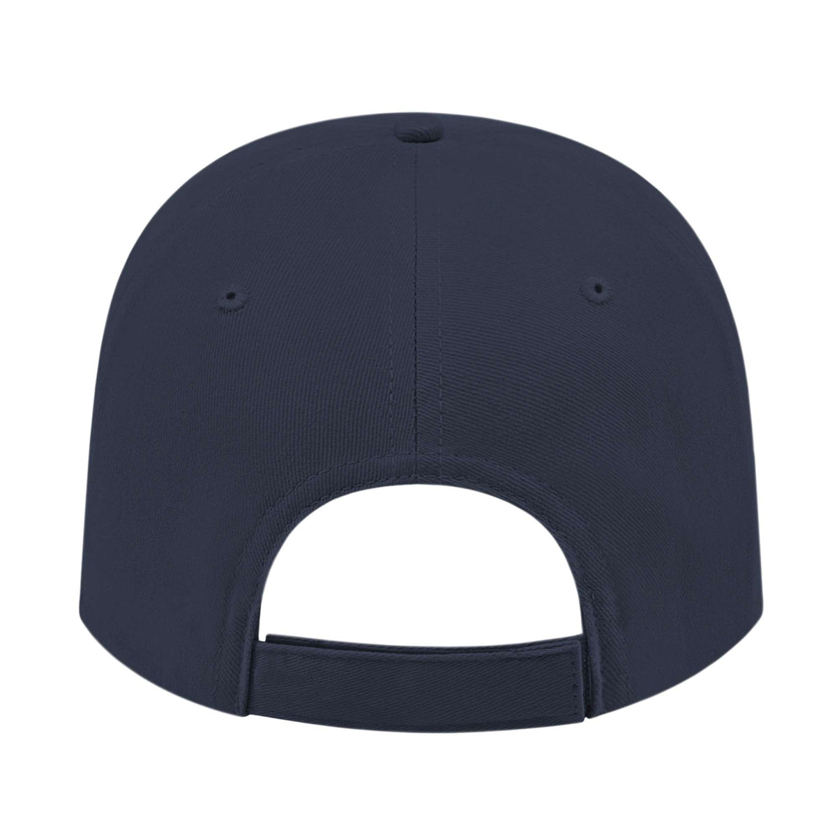 Cap America Low Profile Brushed Twill Cap Embroidery - Navy - Back