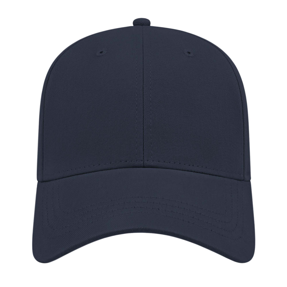 Cap America Low Profile Brushed Twill Cap Embroidery - Navy - Front 2