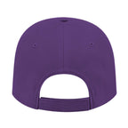 Cap America Low Profile Brushed Twill Cap Embroidery - Purple - Back