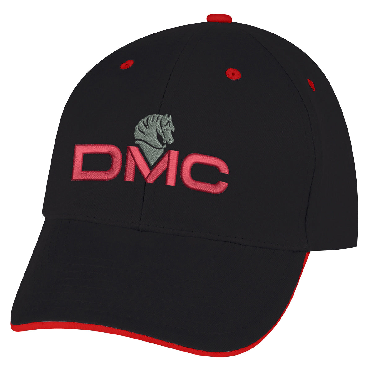 Cap, Hit Elite - Black with Red - Embroidery