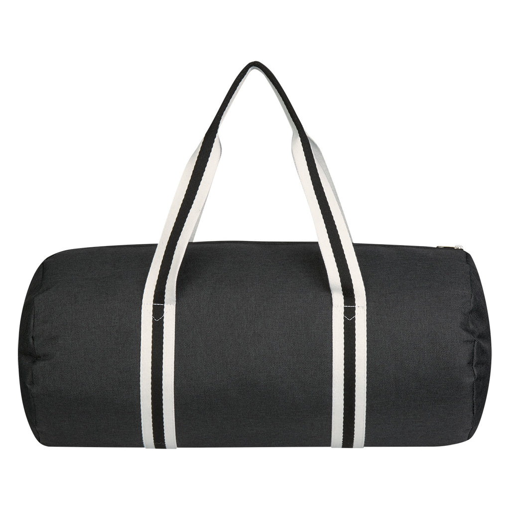 Capetown Duffel Bag, Heathered - Black - Back