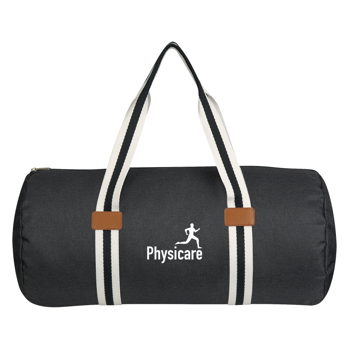 Capetown Duffel Bag, Heathered - Black - Silk Screen