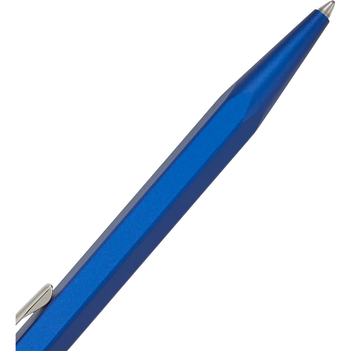 Caran d'Ache 849 Ballpoint Pen, Colormat-X - Dark Blue - Detail 2