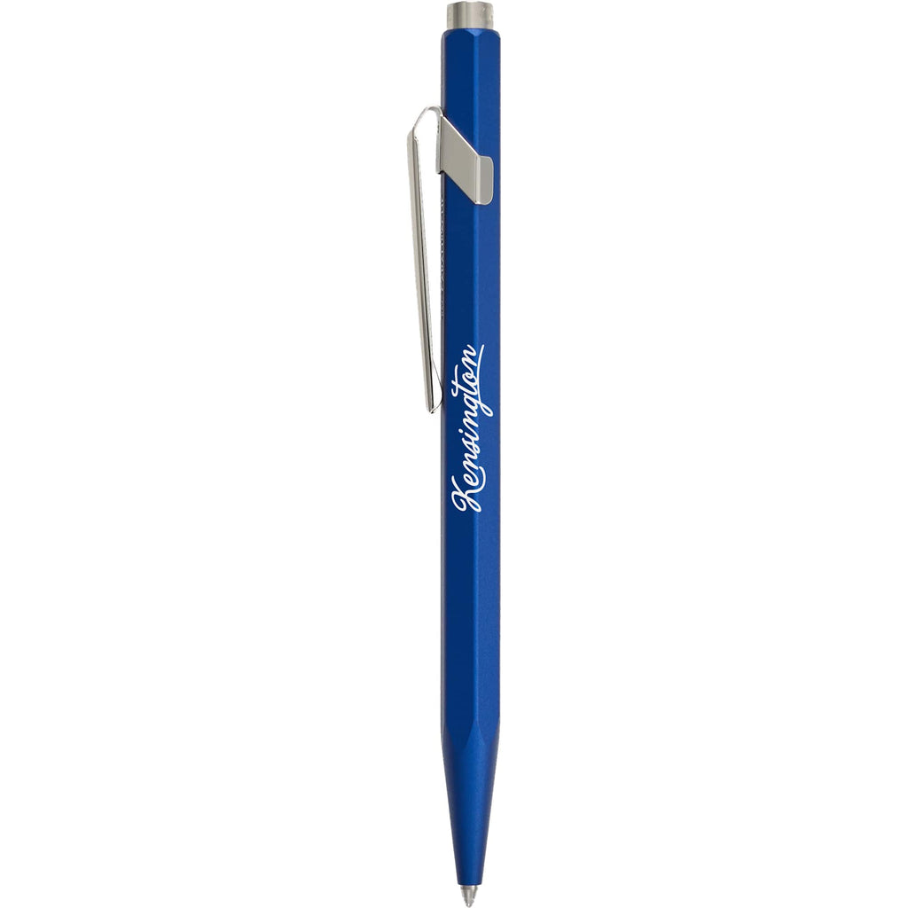 Caran d'Ache 849 Ballpoint Pen, Colormat-X - Dark Blue - Front