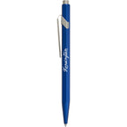 Caran d'Ache 849 Ballpoint Pen, Colormat-X - Dark Blue - Front