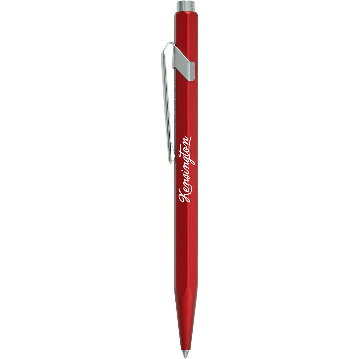 Caran d'Ache 849 Ballpoint Pen, Colormat-X - Red - Front