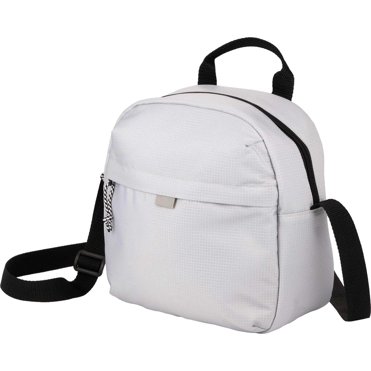 Caribou Recycled Lunch Cooler for 6 Cans Transfer - Beige - Left Angle
