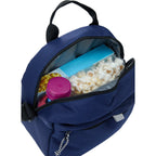 Caribou Recycled Lunch Cooler for 6 Cans Transfer - Navy - Propped
