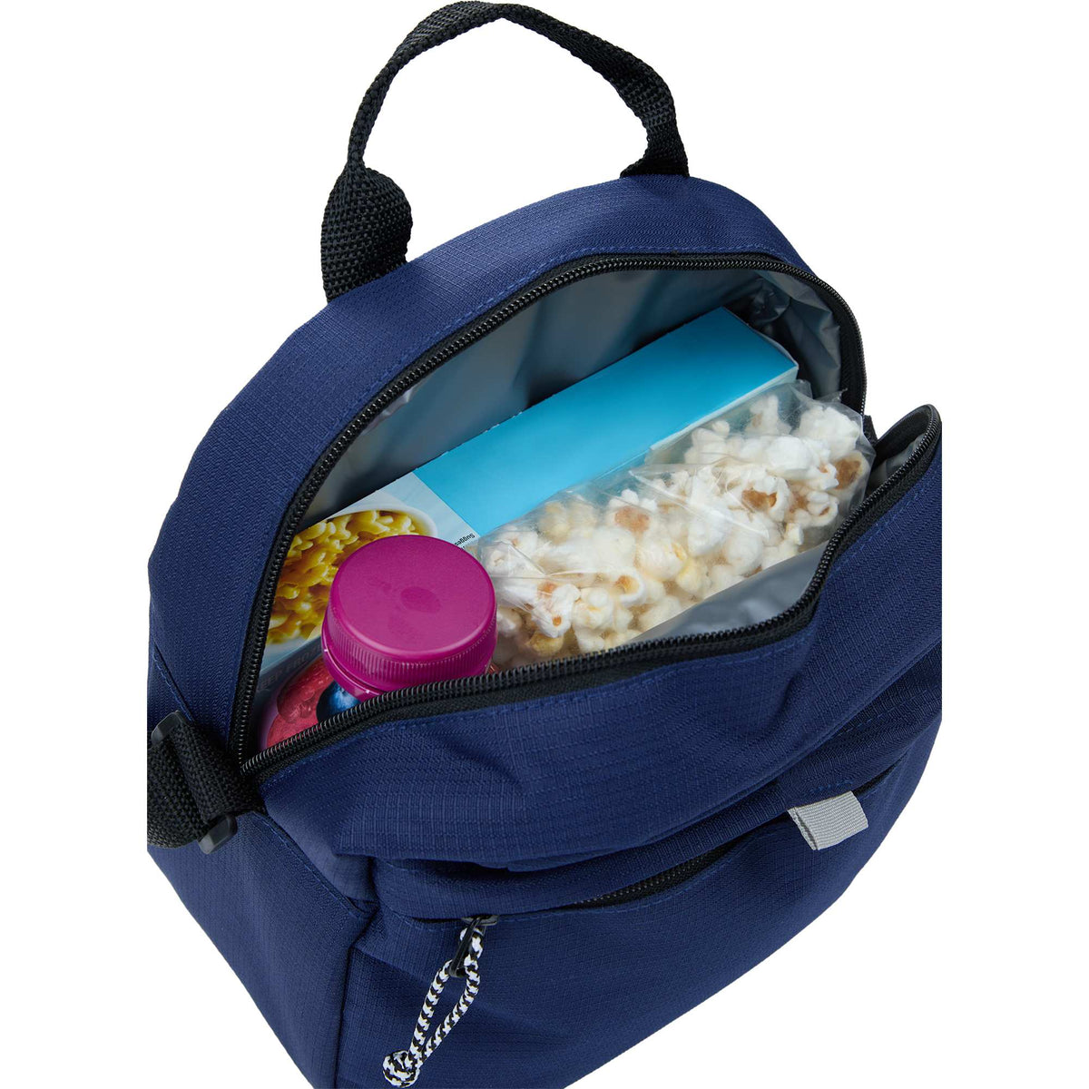Caribou Recycled Lunch Cooler for 6 Cans Transfer - Navy - Propped
