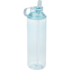 Carol Straw Sports Bottle in Recycled PET, 30 oz - Light Blue - Right Angle