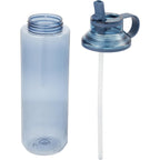 Carol Straw Sports Bottle in Recycled PET, 30 oz - Midnight Blue - Detail