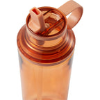 Carol Straw Sports Bottle in Recycled PET, 30 oz - Orange - Detail 2