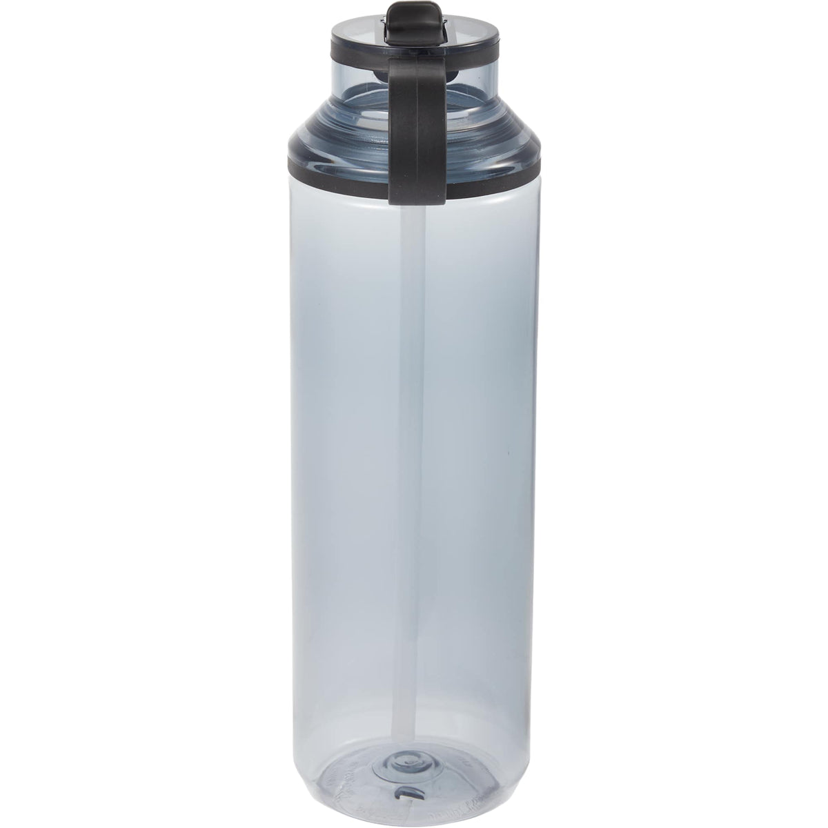 Carol Straw Sports Bottle in Recycled PET, 30 oz - Smoke - Back