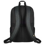 Case Logic Era Laptop Backpack, 16 Inch Embroidery - Charcoal - Back