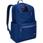 Case Logic Uplink Recycled Laptop Backpack, 26L Embroidery - Navy Blue - Right Angle 2