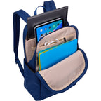 Case Logic Uplink Recycled Laptop Backpack, 26L Embroidery - Navy Blue - Right Angle