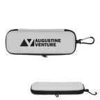Case with a Carabiner, Protective - Gray - Silk Screen