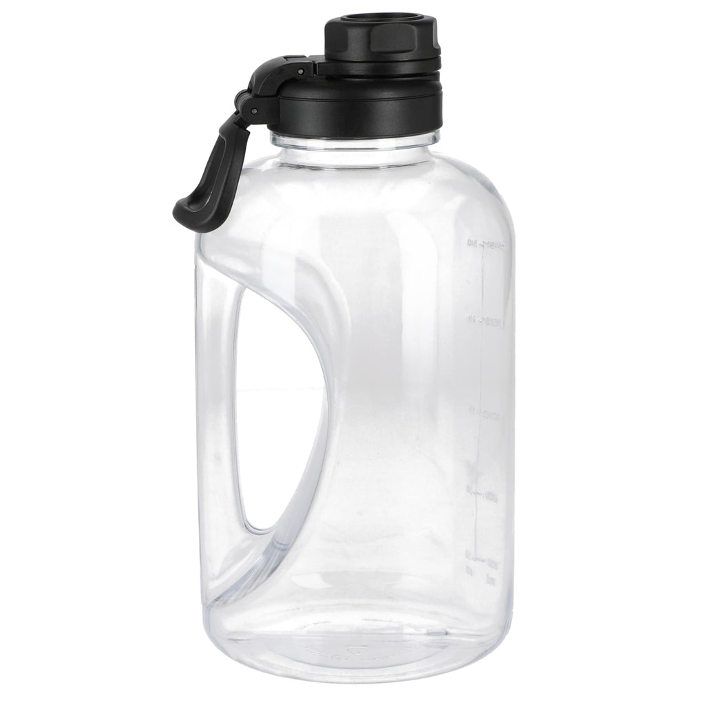Cena Half Gallon Sports Jug in Recycled Plastic, 64 oz - Clear - Right Side 3