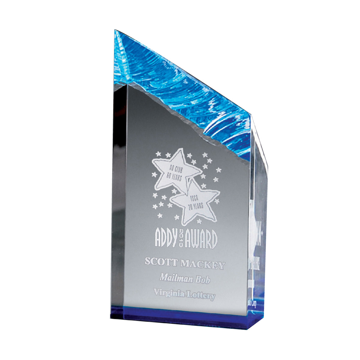 Chisel Tower Award, Medium - Laser Engraving