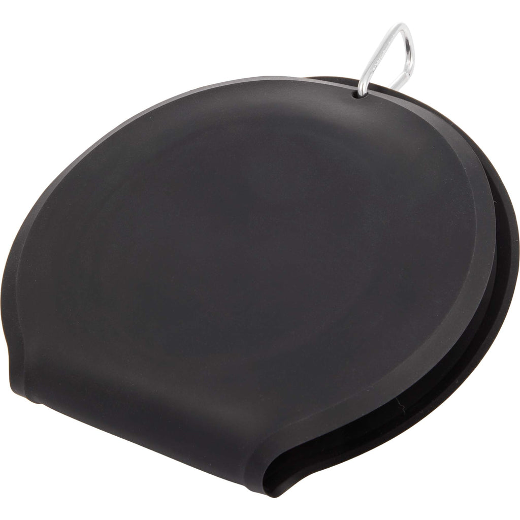 ChowTime Collapsible Dual Pet Bowl with Slow Feeder - Black - Left Angle 2