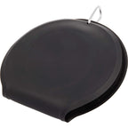 ChowTime Collapsible Dual Pet Bowl with Slow Feeder - Black - Left Angle 2