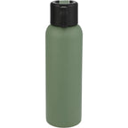 Clio Insulated Straw Lid Bottle in Recycled Steel, 22 oz Laser Engraving - Sage - Back