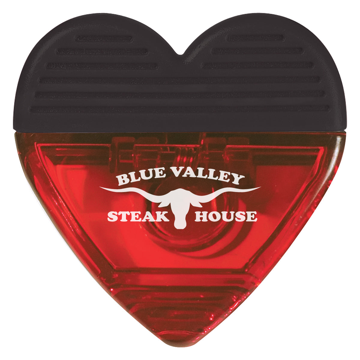 Clip Shaped Like a Heart - Silk Screen