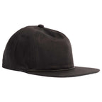 Coal Atlas Five Panel Cap with Rope Detail Transfer - Black - Right Angle