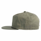 Coal Atlas Five Panel Cap with Rope Detail Transfer - Loden - Left