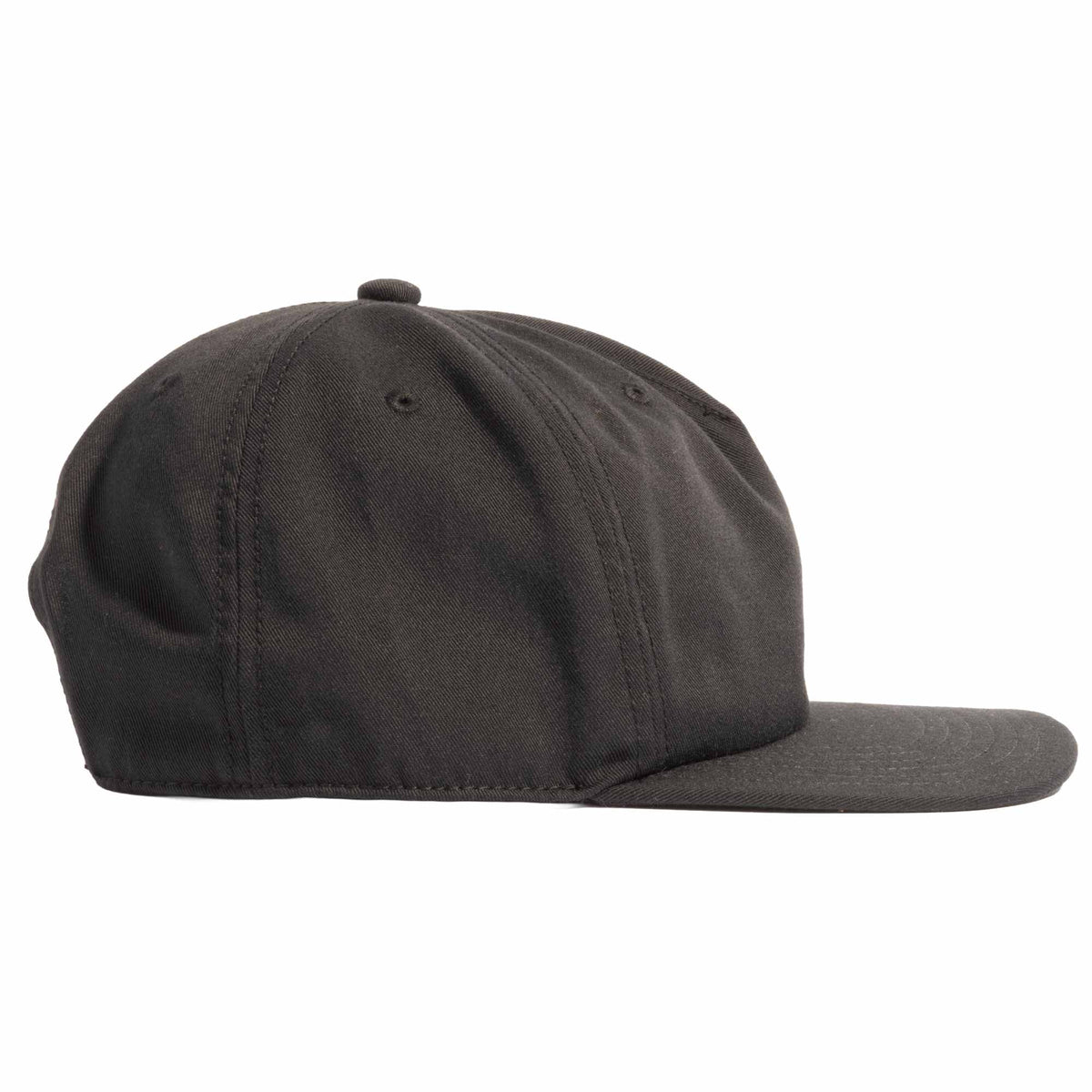Coal Bronson Unstructured Cap in Recycled Twill Transfer - Black - Right