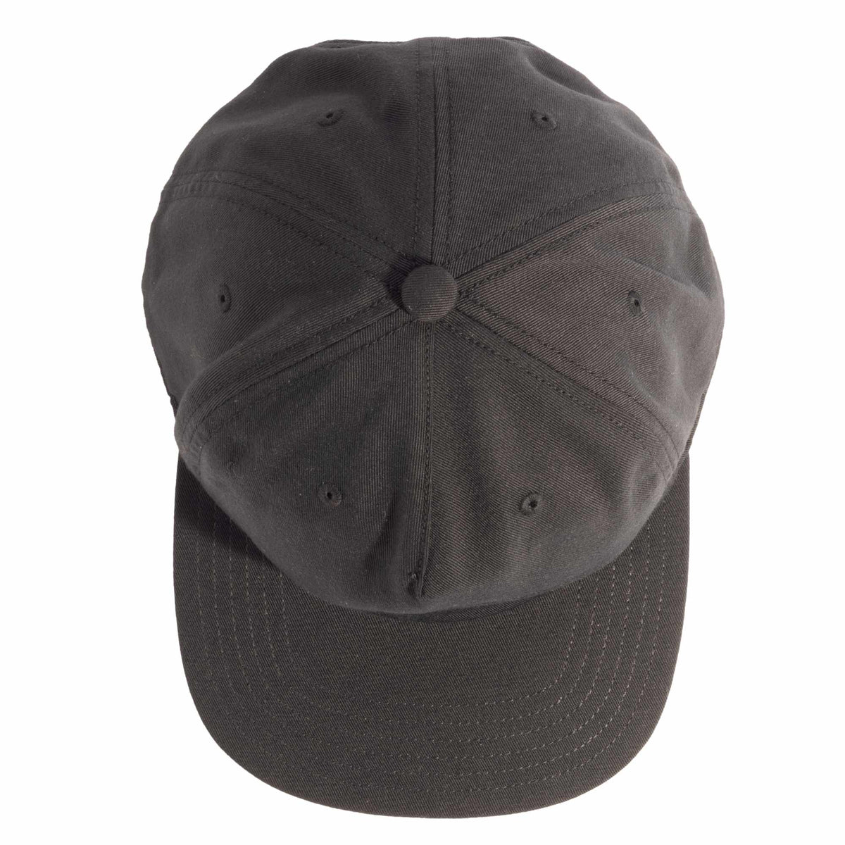 Coal Bronson Unstructured Cap in Recycled Twill Transfer - Black - Top