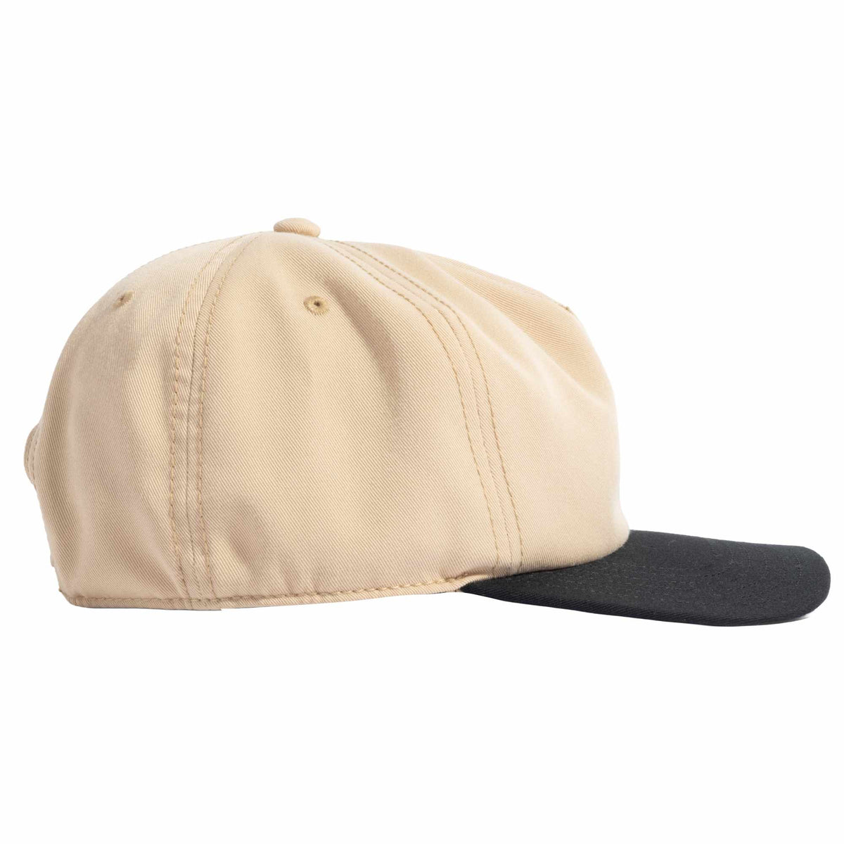 Coal Bronson Unstructured Cap in Recycled Twill Transfer - Desert Khaki - Right