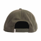 Coal Bronson Unstructured Cap in Recycled Twill Transfer - Loden - Back