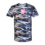 Code Five Unisex Camo Tee Full Color - Blue Woodland - Front