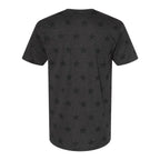 Code Five Unisex Star Print Tee - Smoke Star - Back