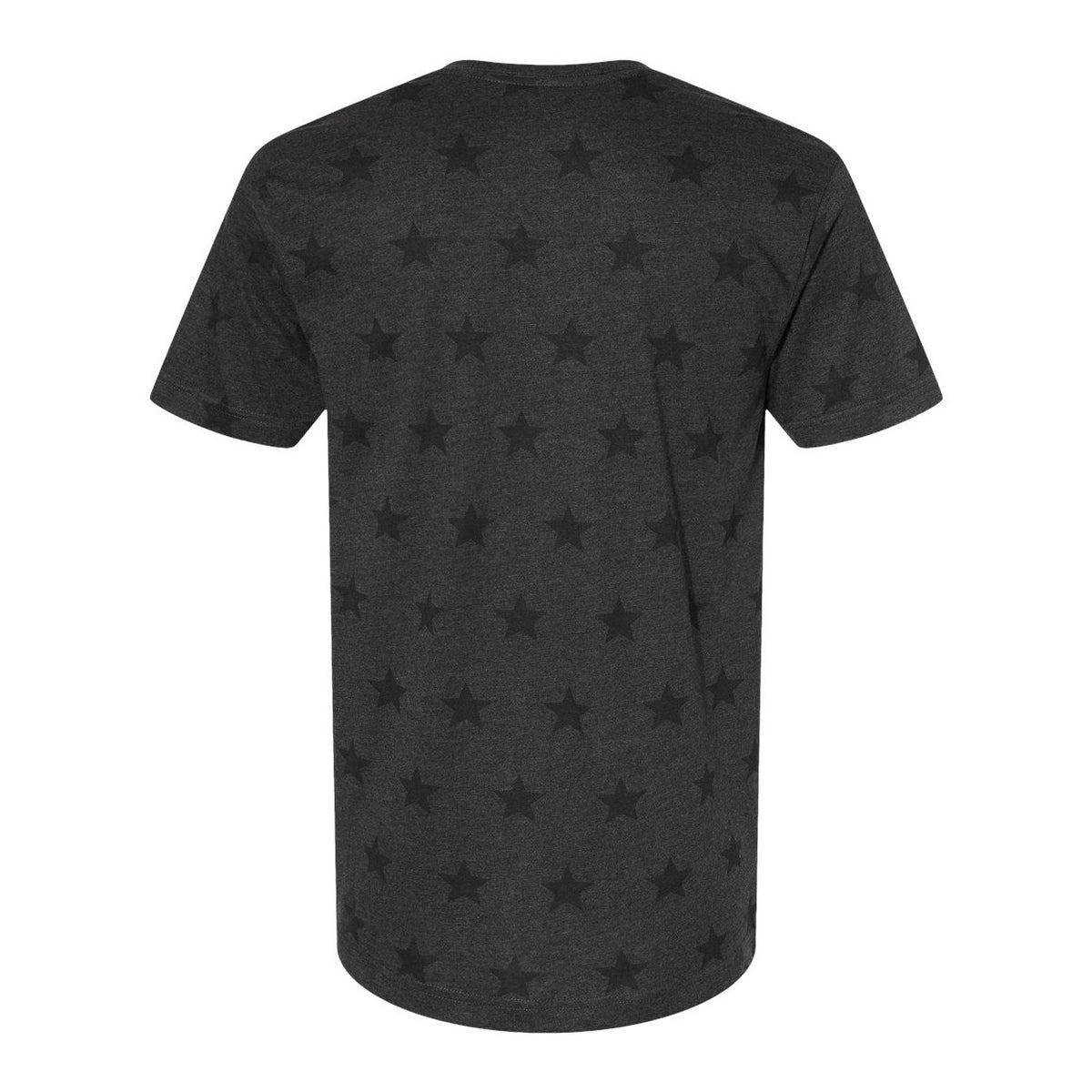 Code Five Unisex Star Print Tee - Smoke Star - Back