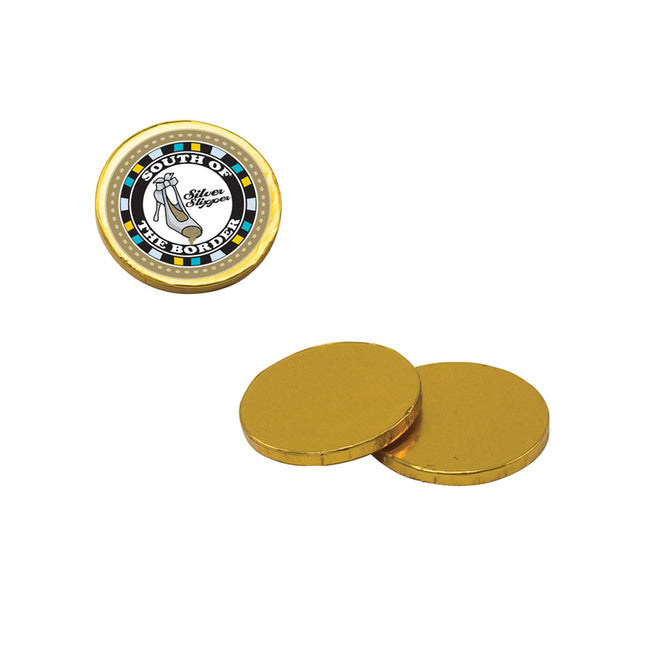 Coins in Chocolate