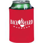 Collapsible Can Cooler, 12 oz - RED - Front
